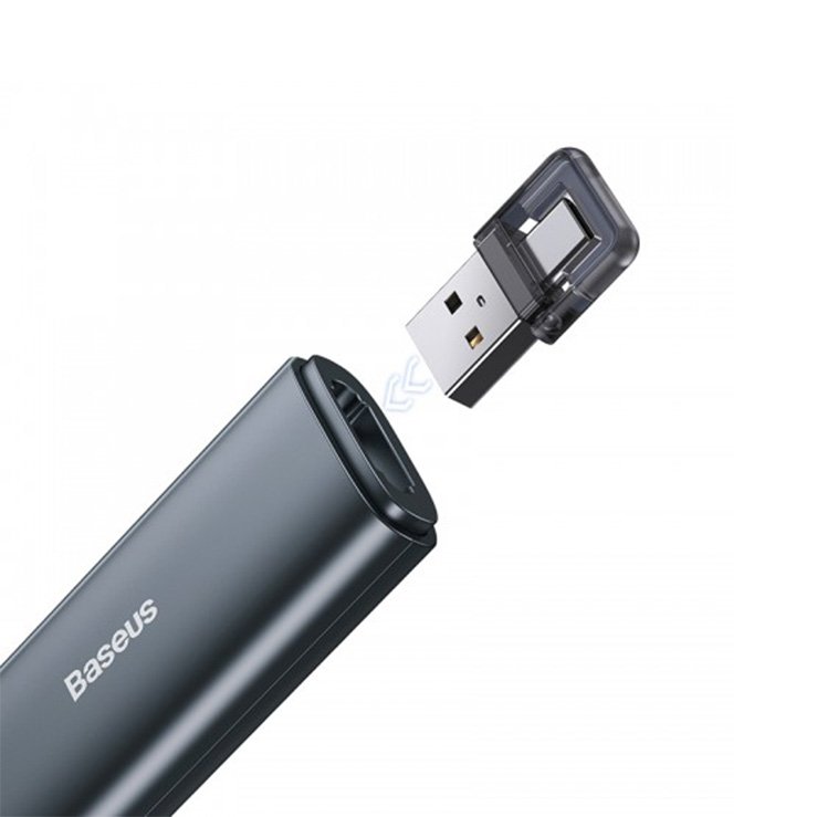 Baseus Orange Dot Wireless Presenter - Red Laser - official view 2