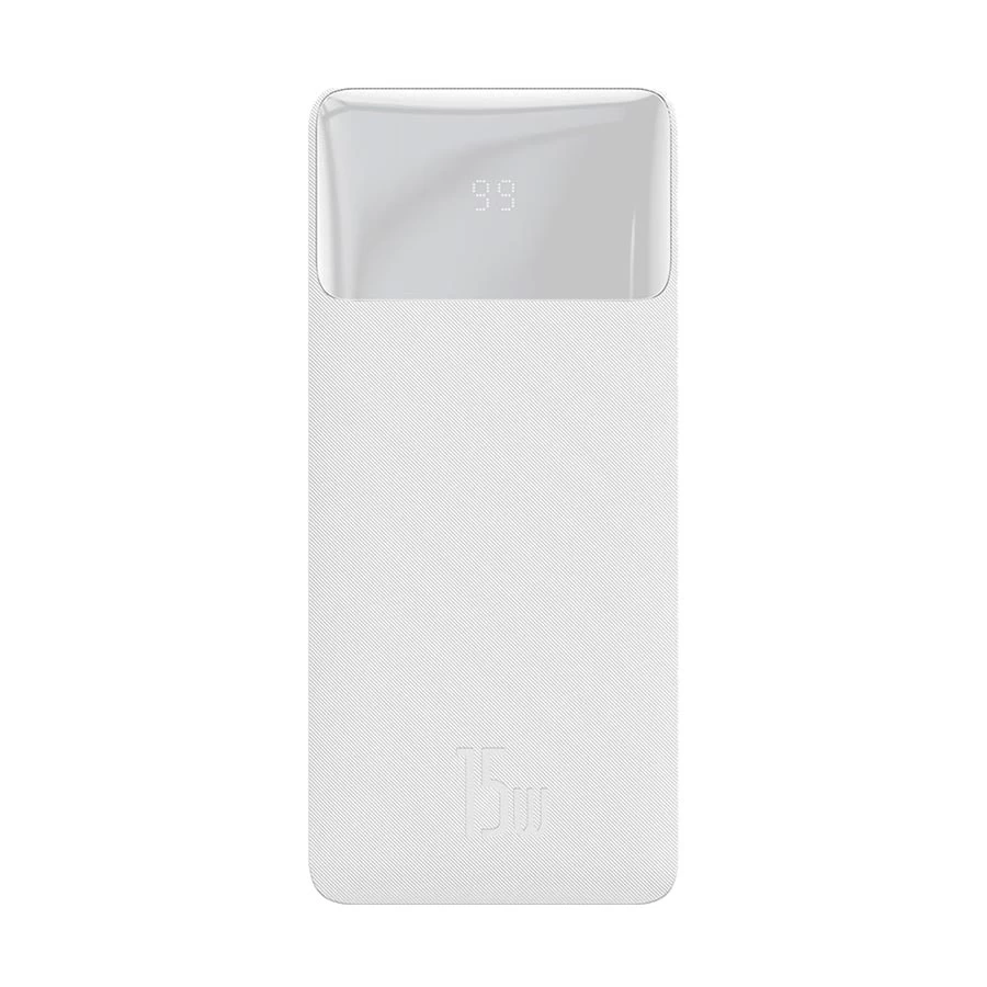 Baseus PPBD050002 Bipow 10000mAh 15W Power Bank with Digital Display #PPBD050002