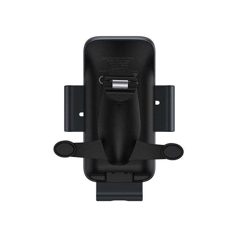 Baseus Smart Solar Power Wireless Car Mount Electric Holder - official view 3