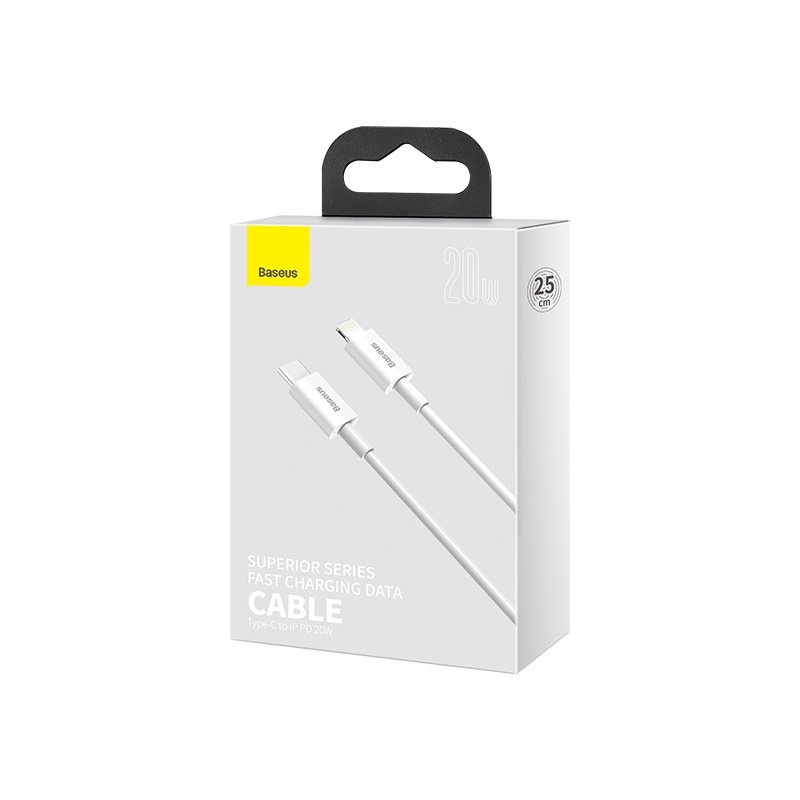 Baseus Superior Series Fast Charging Data Cable Type-C to iP PD 20W - official view 3