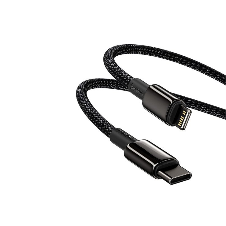 Baseus Tungsten Gold Type-C to iP PD Data Cable-20W - official view 4