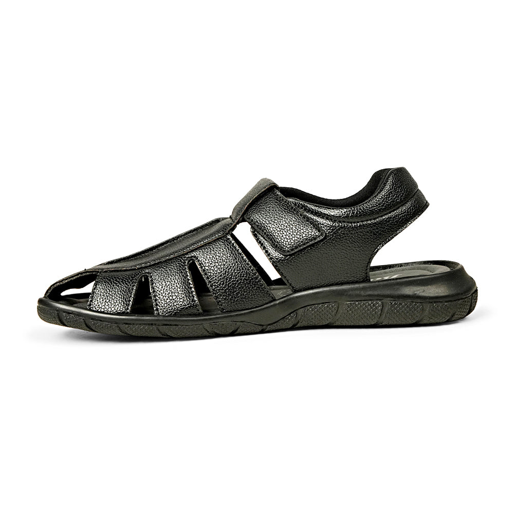 Bata Boston 8616829 black sandal, inner side view