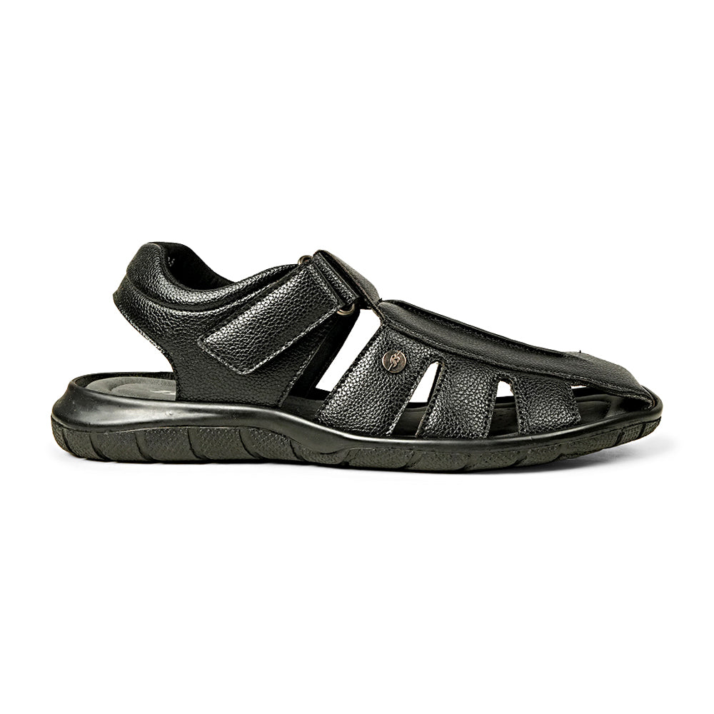 Bata Boston 8616829 Men's Black Sandals