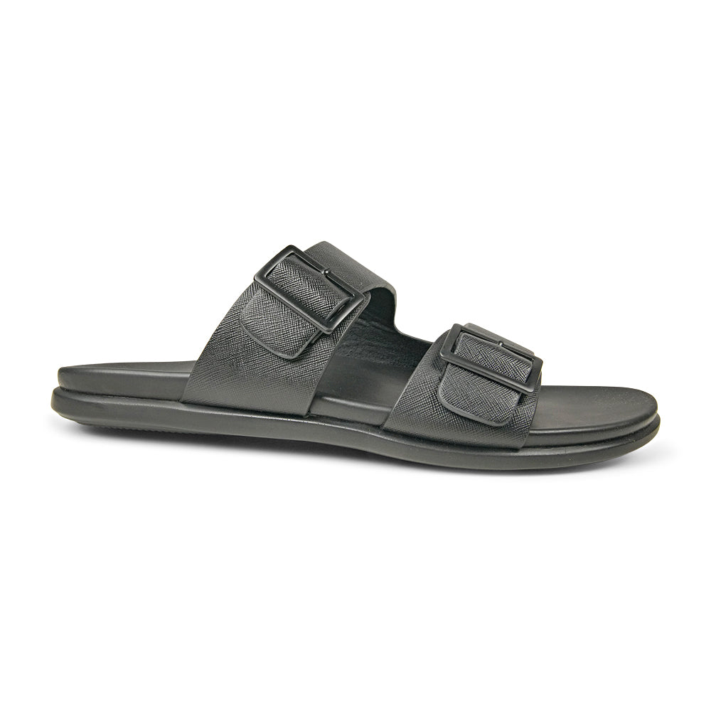 Bata Domino 8716867 Men’s Black Slip-On Sandals