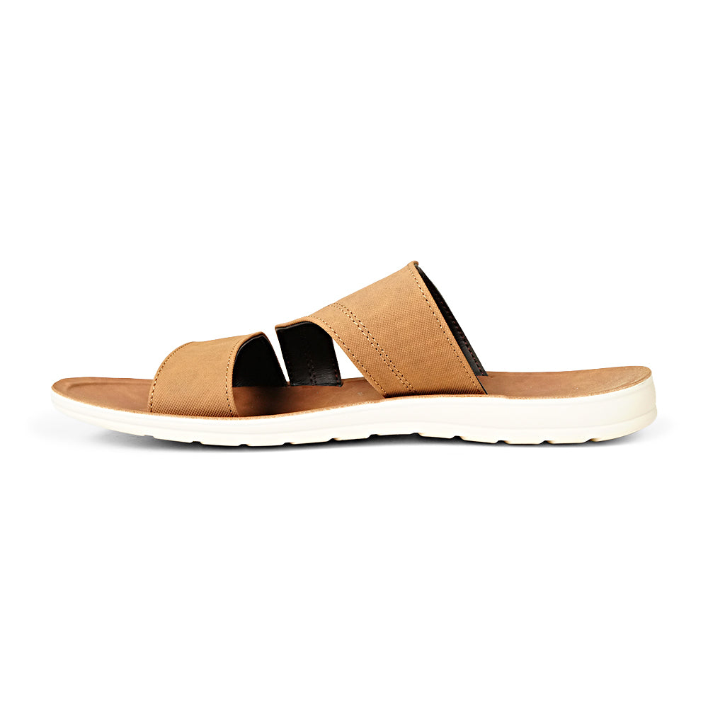 Bata Shadow 8713939 tan sandal, inner side view