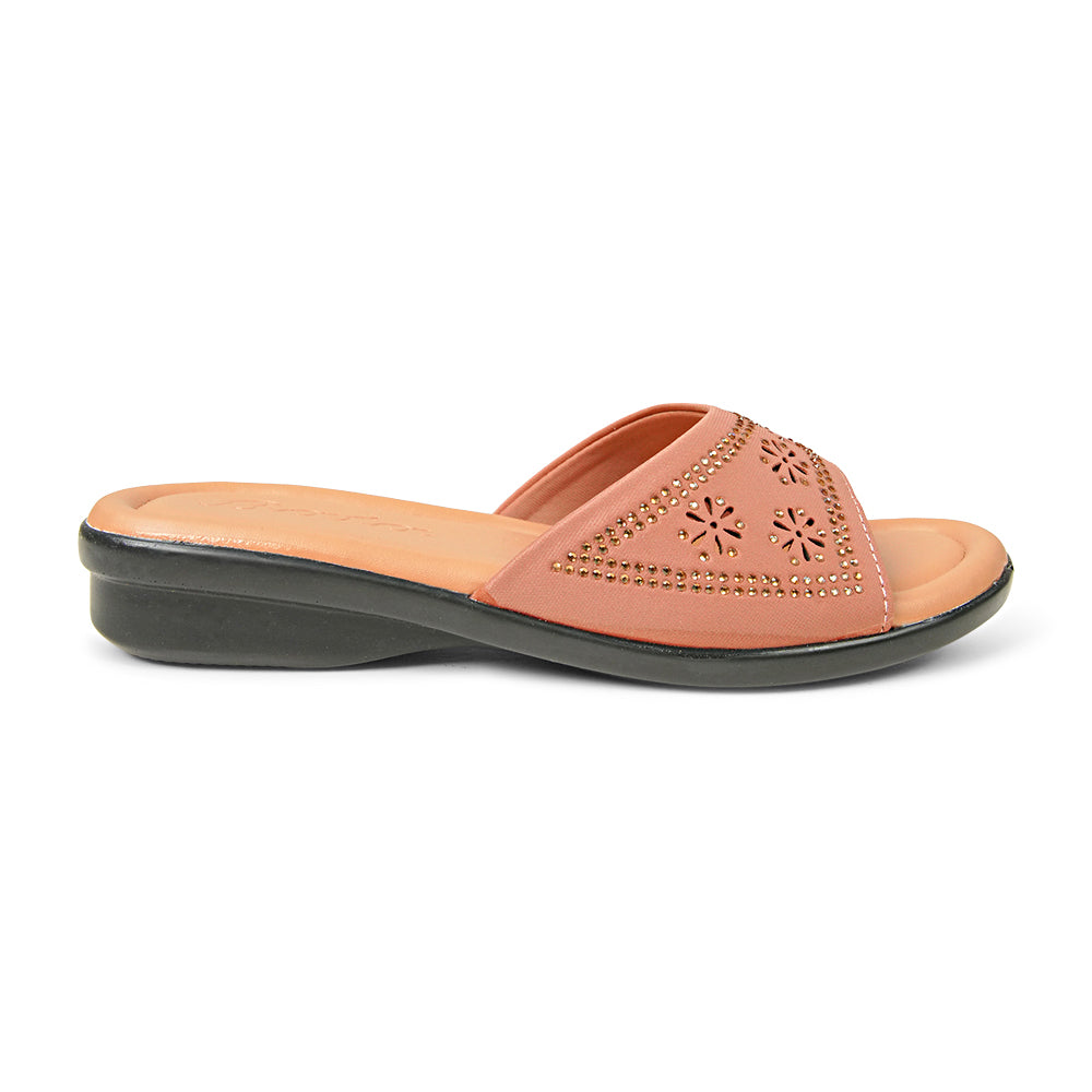 Bata Risa 6715953 Women’s Pink Slide Sandals