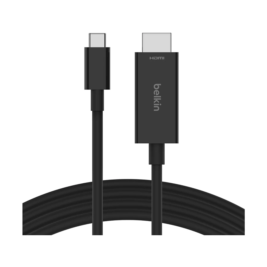 Belkin AVC012bt2MBK USB Type-C Male to HDMI Male 2 Meter Cable #AVC012bt2MBK