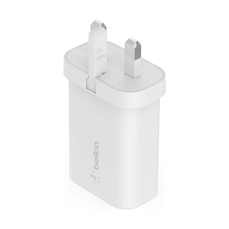 Belkin BoostCharge 25W PD USB-C Charger / Charging Adapter with PPS #WCA004myWH (UK)