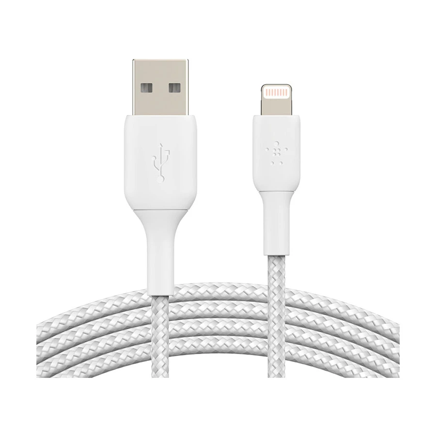 Belkin CAA002bt2MWH USB Male to Lightning Male, 2 Meter, Charging & Data Cable #CAA002bt2MWH
