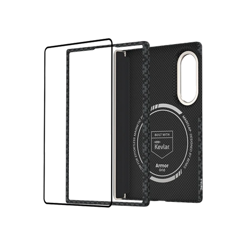 Benks Grand Combo ArmorGrid Air Case with glass for Galaxy Z Fold 8 Ultra - official view 3