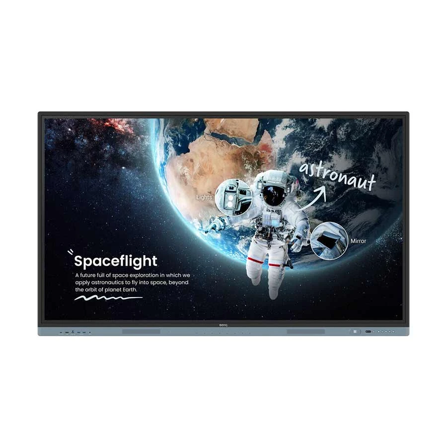 BenQ RM6504 65 Inch (8GB RAM, 128GB ROM) 4K UHD Education Interactive Flat Panel Display without Camera & WiFi (Android 13)