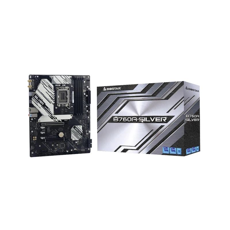 BIOSTAR B760A- DDR5 12th/13th/14th Gen LGA1700 Socket Gaming Motherboard