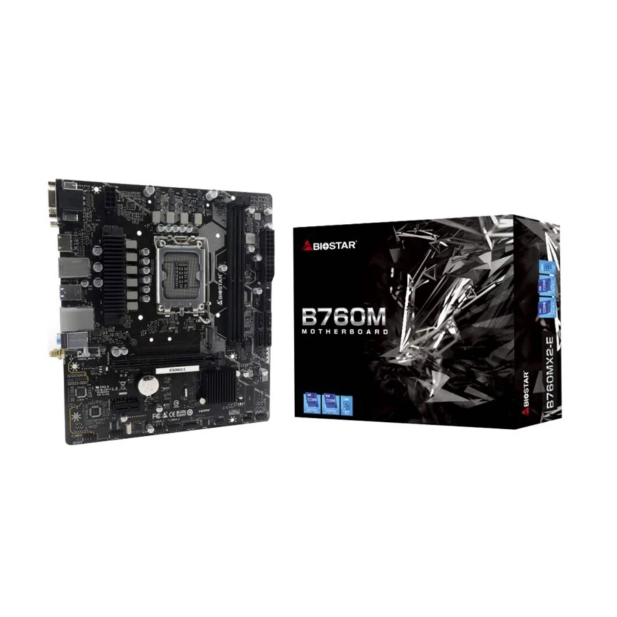 BIOSTAR B760MX2-E DDR5 Motherboard