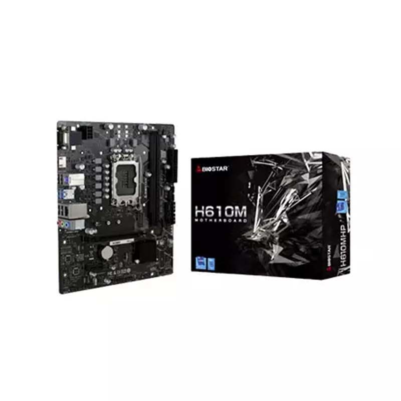 BIOSTAR H610MT-E DDR4 Intel Socket Motherboard