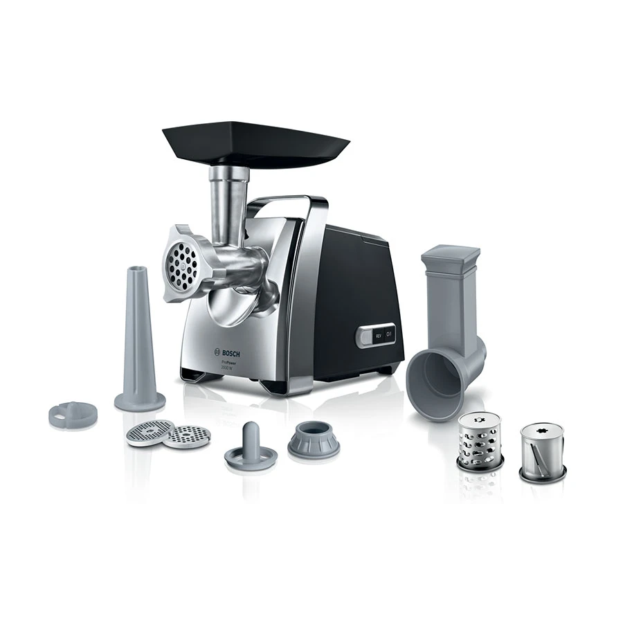 BOSCH ProPower MFW67440 2000W Chrome Meat Mincer