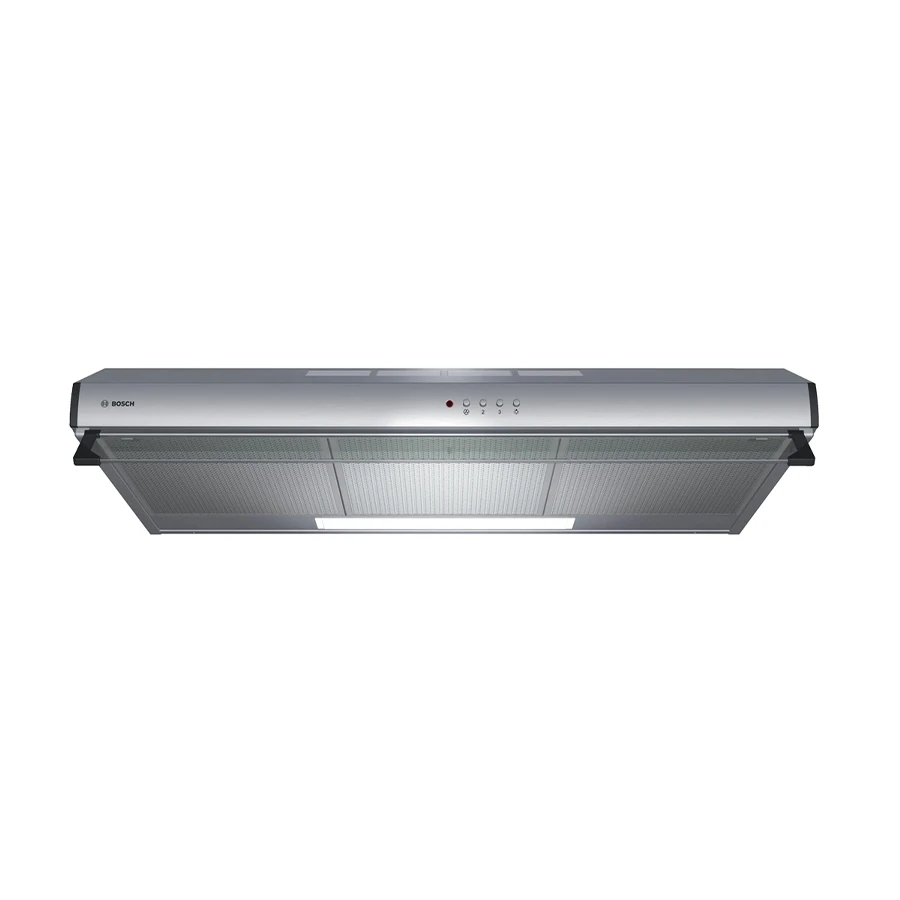 BOSCH Series 4 DHU965CGB 35.5 Inch Stainless Steel Built-under Kitchen Hood
