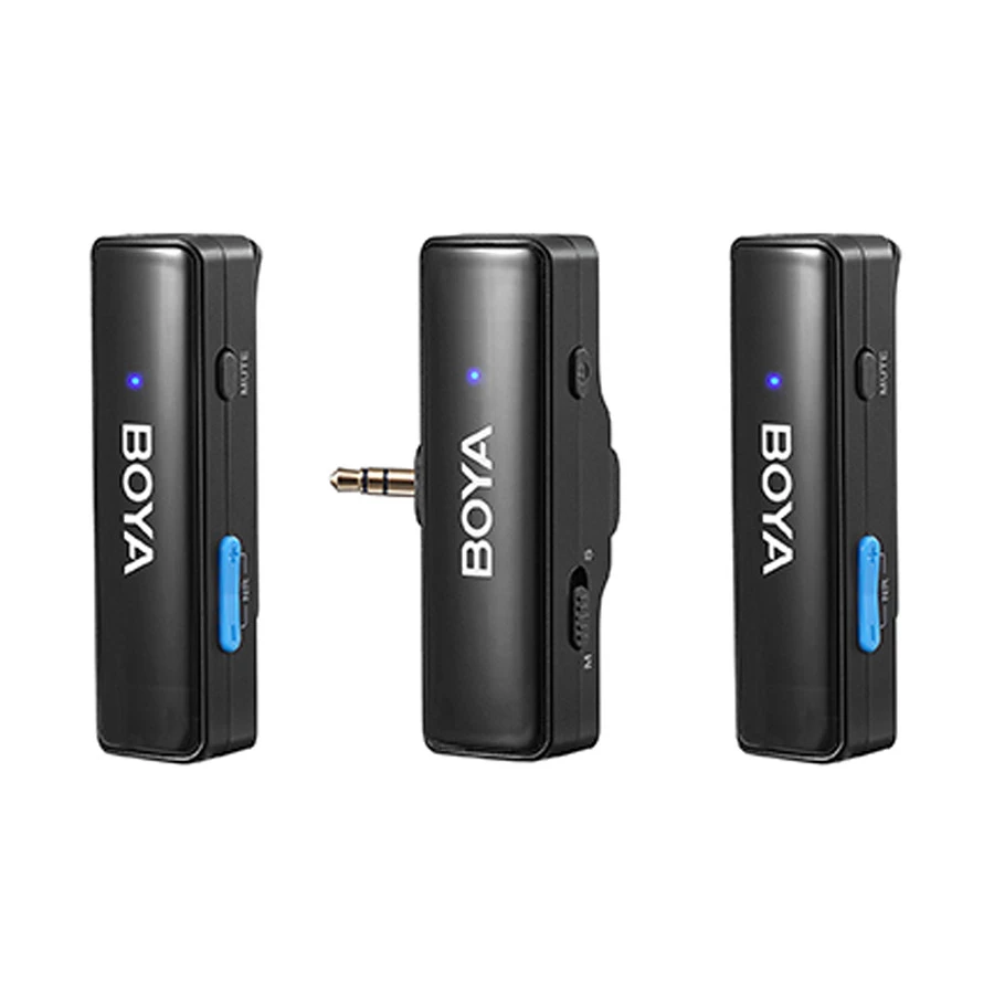 BOYA BOYALINK A2 All-in-one Design Wireless Microphone System (Dual User)