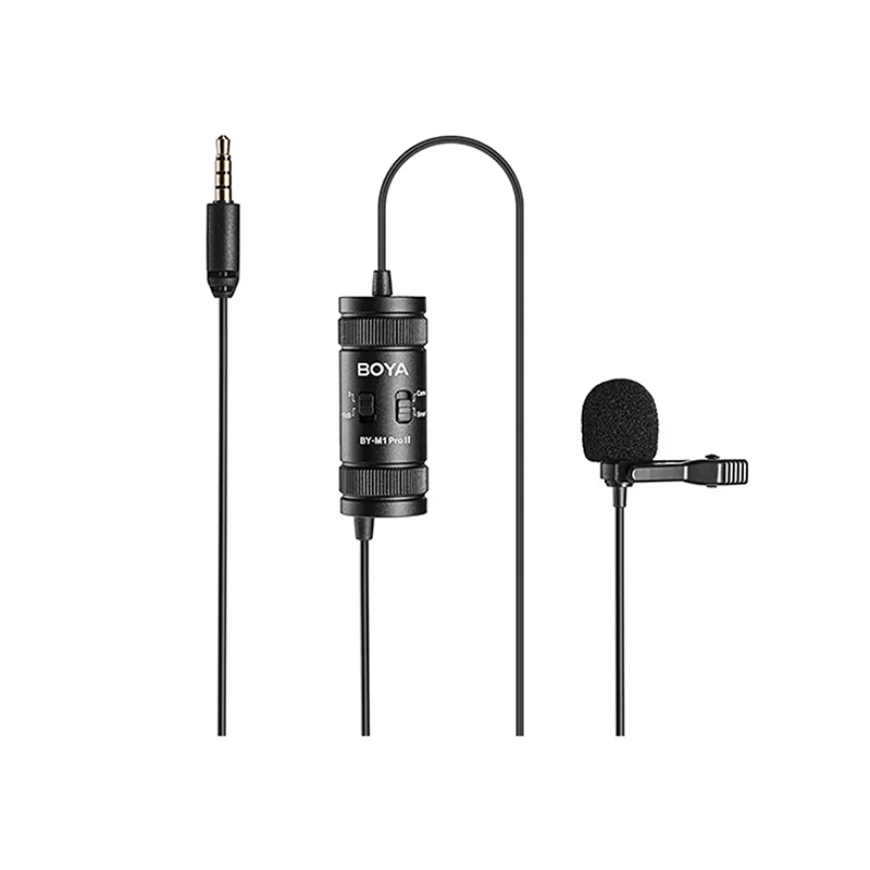 Boya BY-M1 Pro II 3.5mm Lavalier Microphone