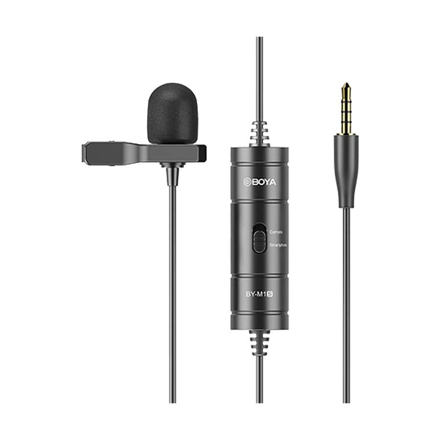 BOYA BY-M1S Omni Directional Universal Lavalier Microphone