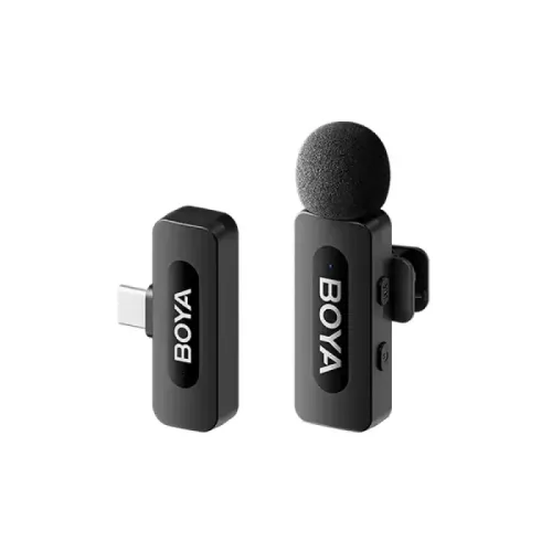 BOYA BY-V10 2.0 Ultracompact 2.4GHz Wireless Microphone System for Type-C Device