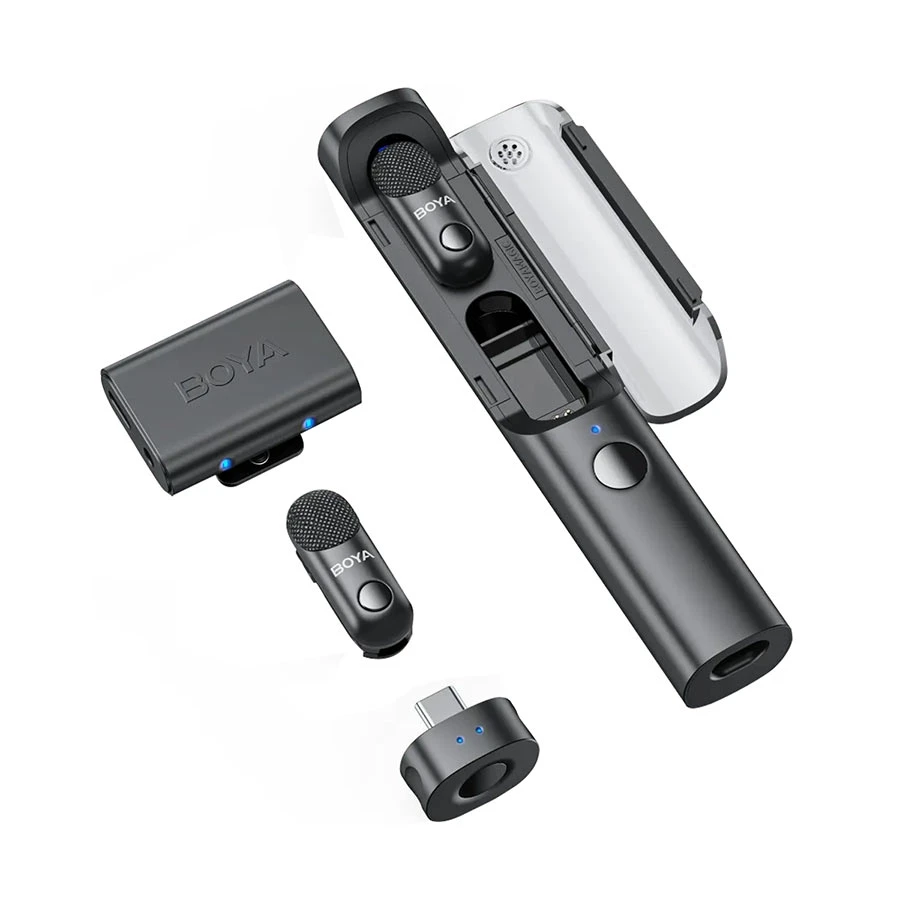 BOYA Magic-03 AI-Powered Transformable Wireless Microphone (2xRX, 2xTX)