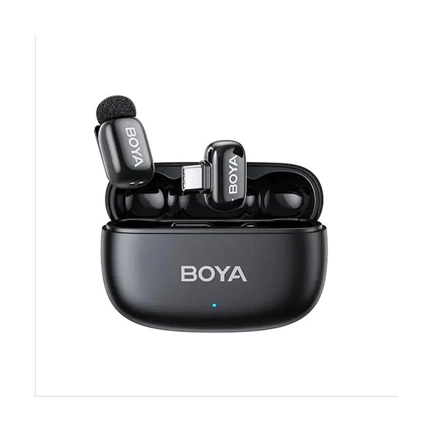 BOYA Mini 2-05 2.4G Wireless Microphone for Android & IOS (1xRX, 1xTX)