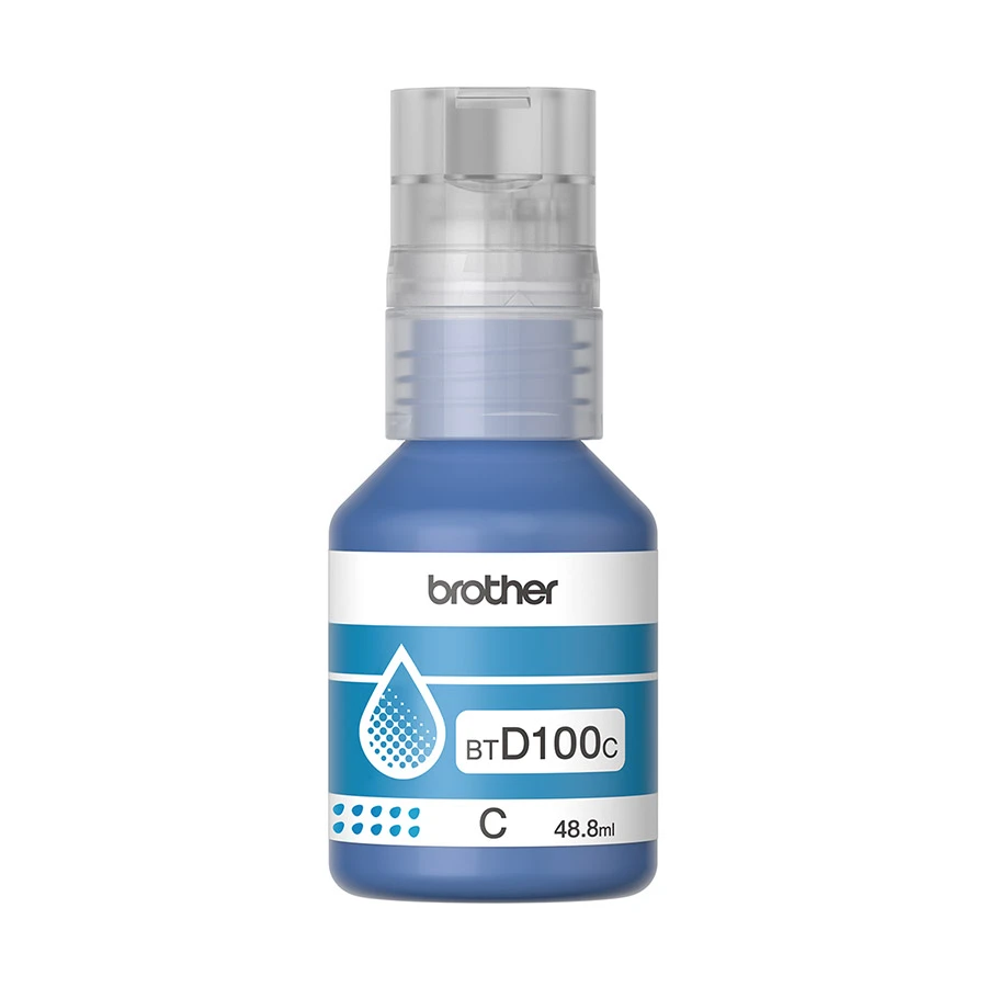 Brother BTD100C Cyan Ink Bottle