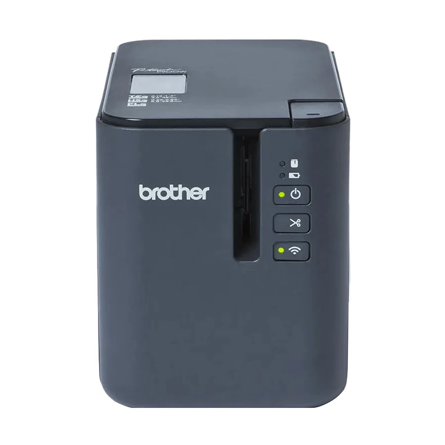 Brother PT-P900W Wireless Powered Desktop Laminated Label Printer (Tape Size up to 36mm)