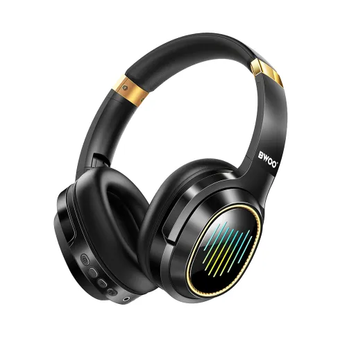 BWOO BO-BW586 RGB Noise Cancelling Bluetooth Wireless Headphone