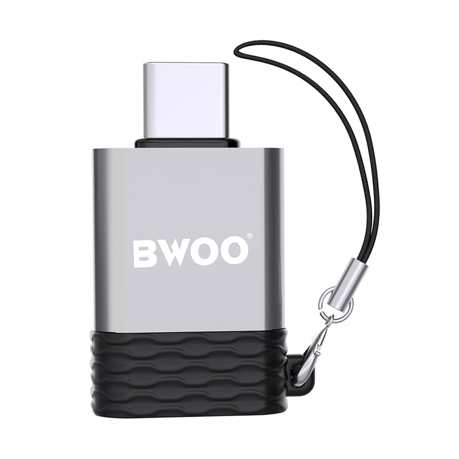 BWOO BO-BZ35 Type-C Male to USB Female OTG Converter