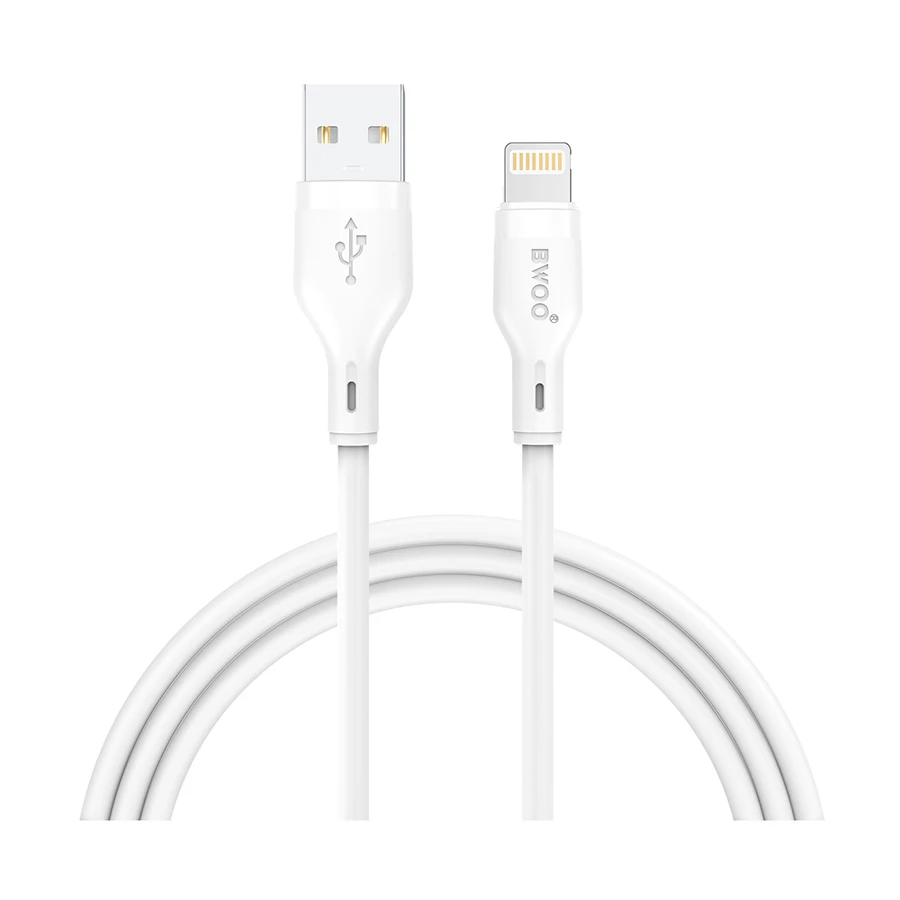 BWOO BO-X286L USB Male to Lightning Male, 1 Meter, Charging & Data Cable