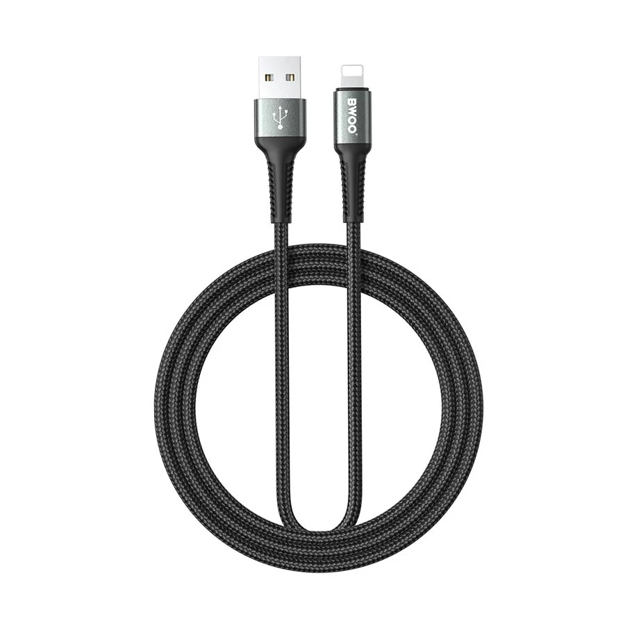 BWOO BO-X288L-1M USB Male to Lightning Male, 1 Meter, Charging & Data Cable