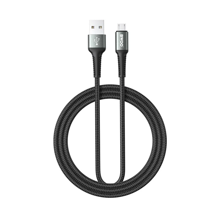 BWOO BO-X288V-1M USB Male to Micro-USB Male, 1 Meter, Charging & Data Cable