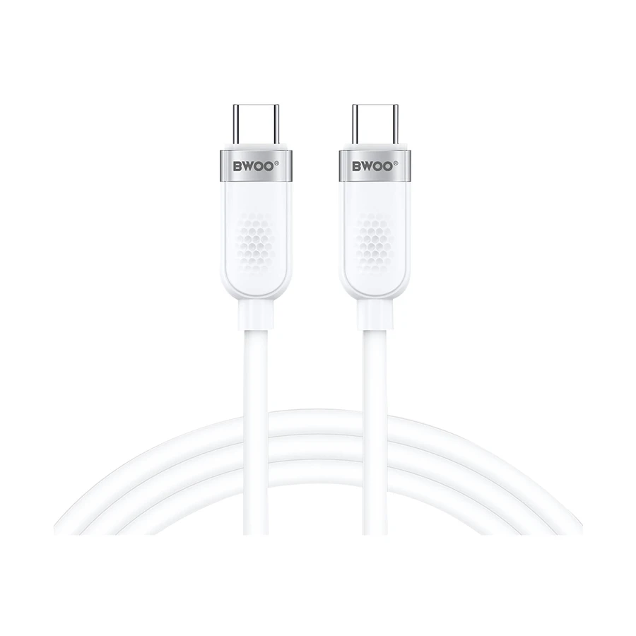 BWOO BO-X315C-C USB Type-C Male to Male, 1 Meter, Charging & Data Cable (65W)