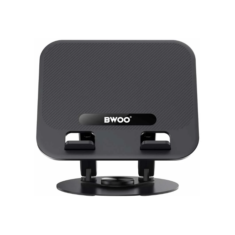 BWOO BO-ZJ131 360° Rotating Aluminum Alloy Foldable Desktop Tablet Holder