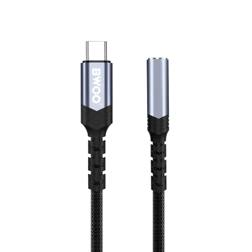 BWOO BZ-47 Type-C to 3.5mm AUX Audio Converter