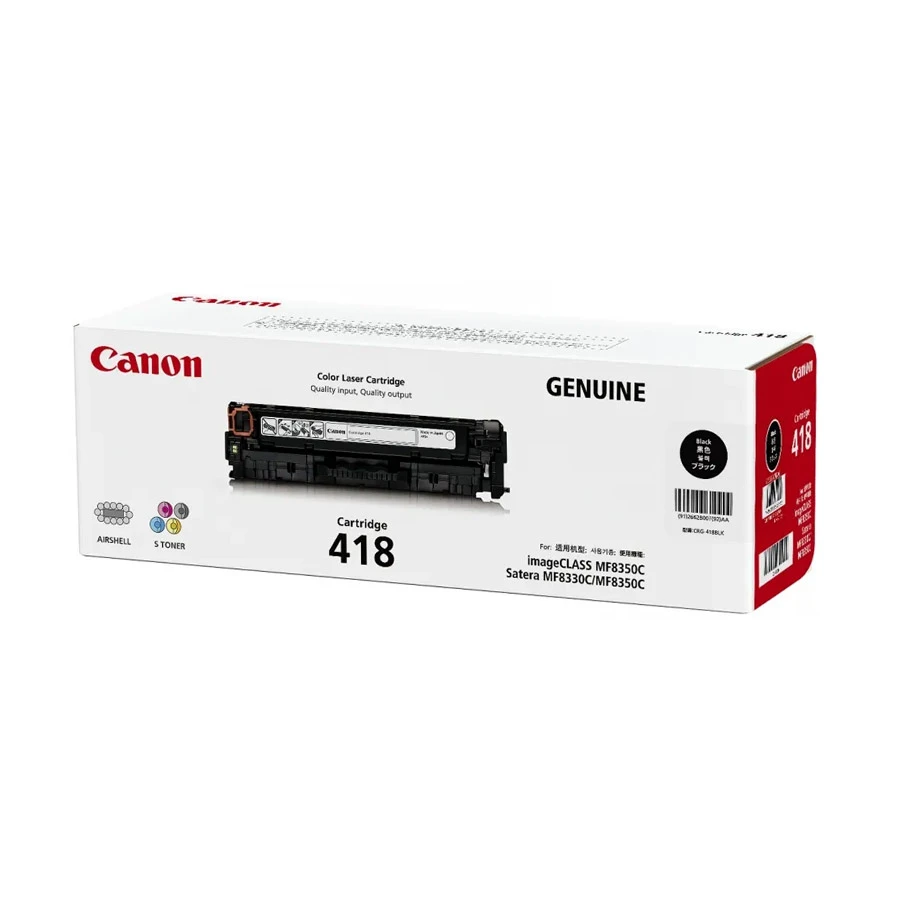 Canon 418BK Toner Cartridge