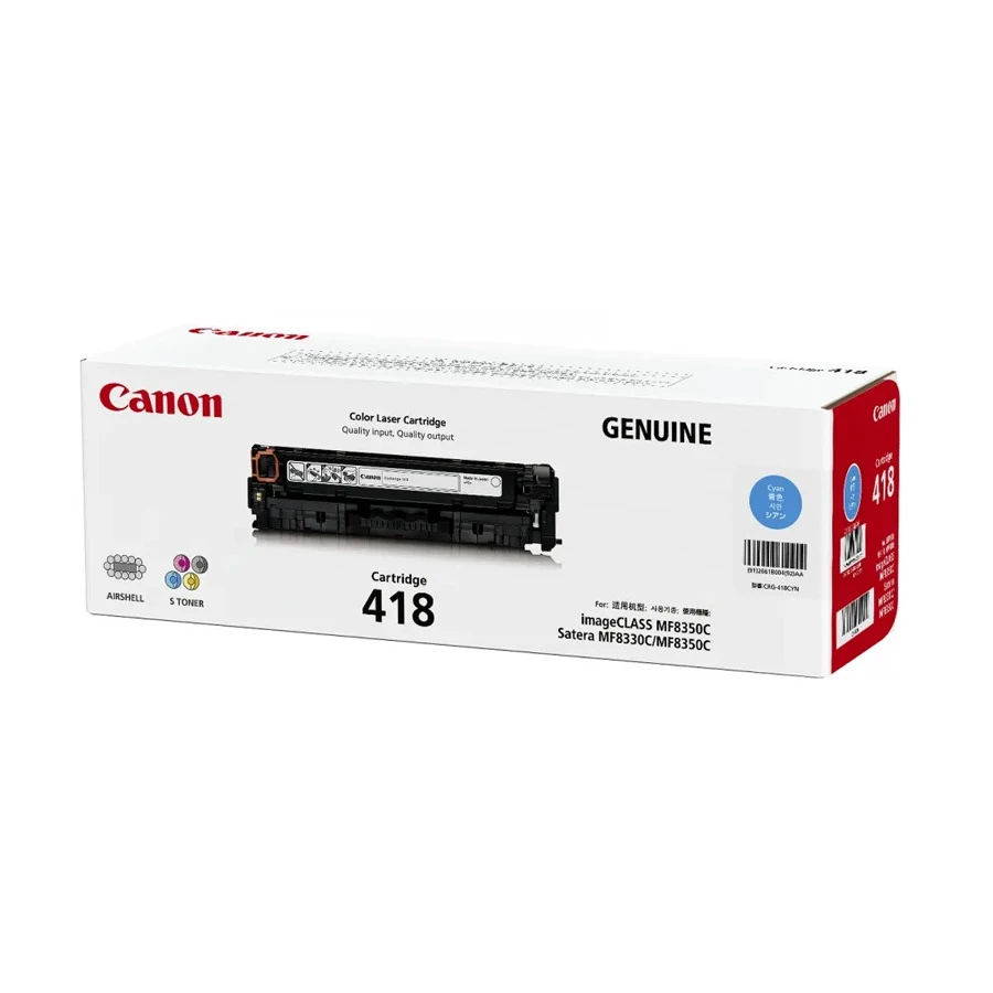 Canon 418C Cyan Toner Cartridge