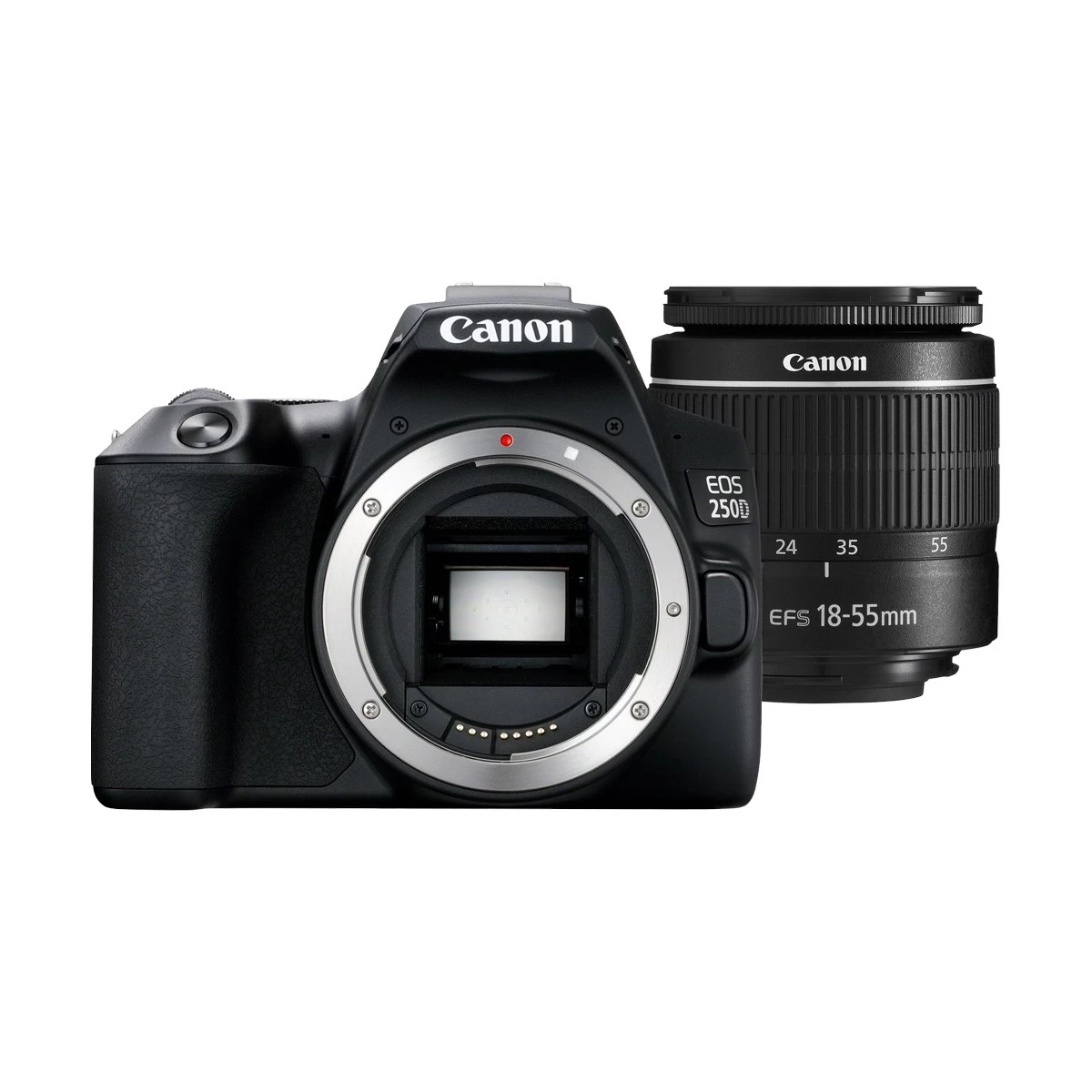Canon EOS 250D Camera Body with EF-S 18-55mm f/3.5-5.6 III Lens (No Warranty)