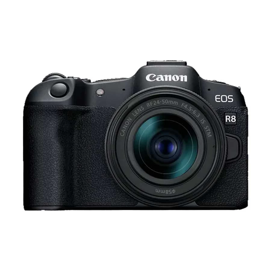 Canon EOS R8 Mirrorless Camera Body with RF24-50mm F4.5-6.3 IS STM Lens () (No Warranty)