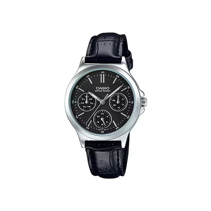 Casio Enticer LTP-V300L-1AUDF Multifunction Leather Strap Women’s Watch