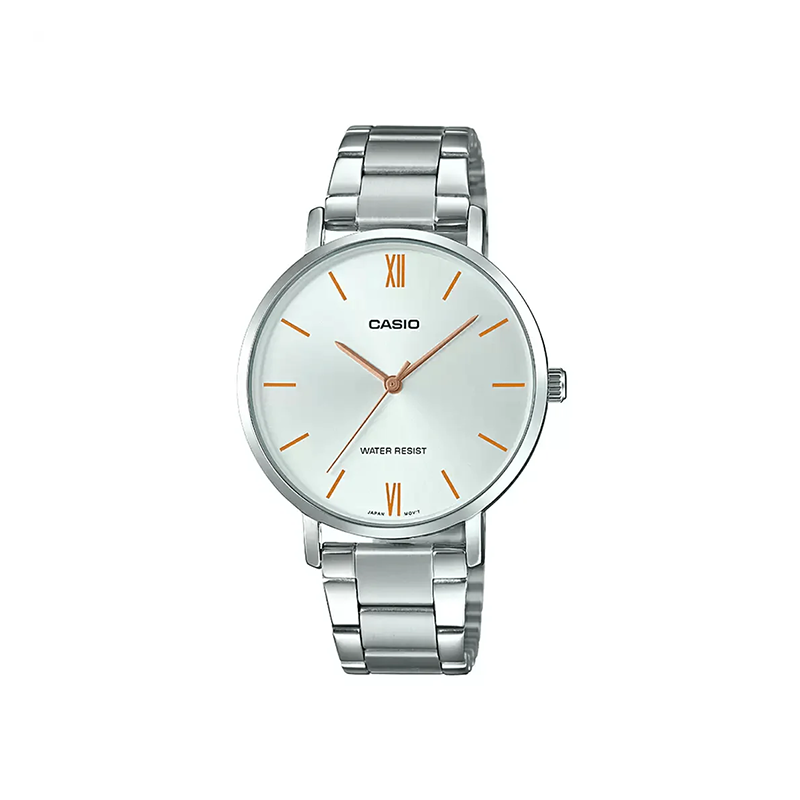 Casio Enticer LTP-VT01D-7B Analog Stainless Steel Women’s Watch