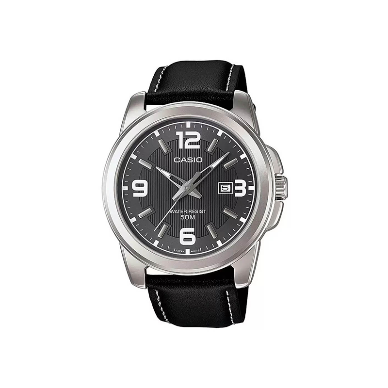 Casio Enticer MTP-1314L-8AV Analog Leather Strap Men's Watch