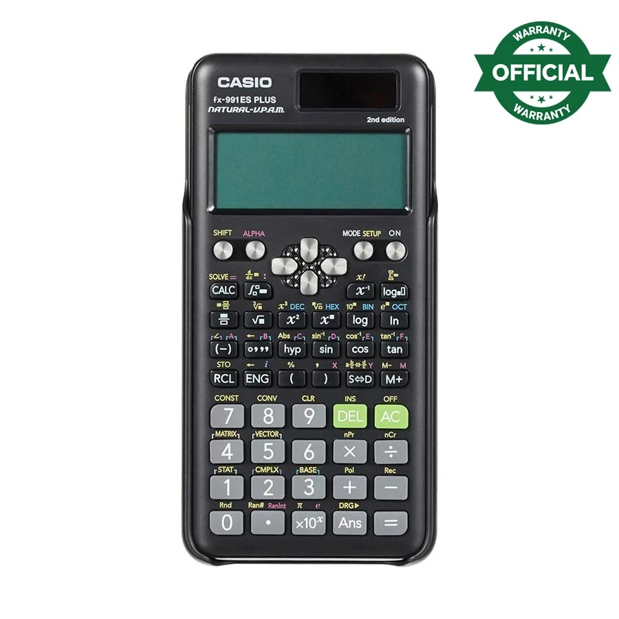 CASIO fx-991ES Plus 2nd edition 12 Digit (10 & 2) Non Programmable Scientific Calculator #C79