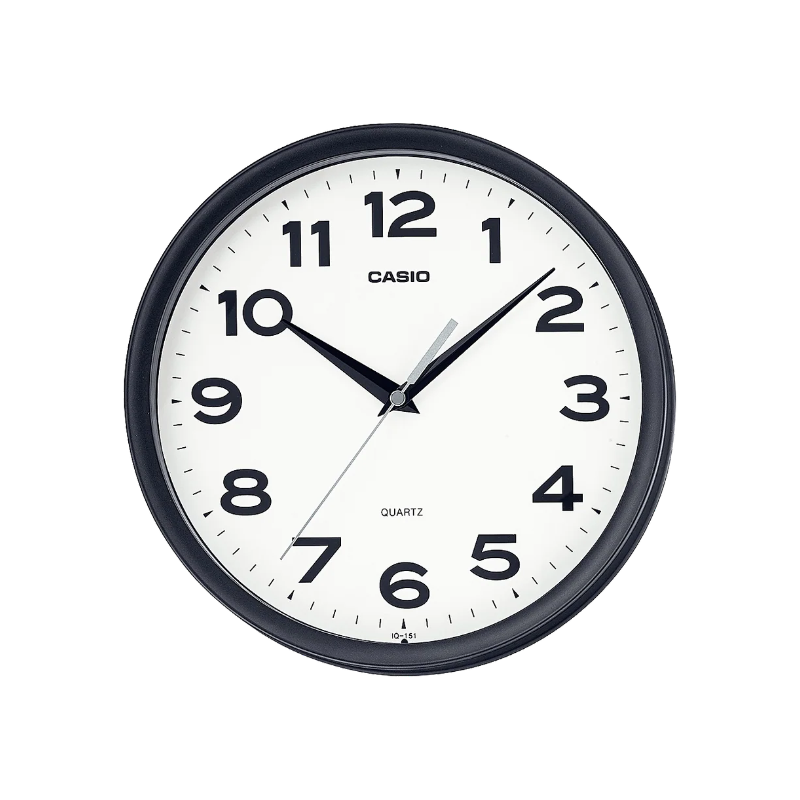 Casio IQ-151-1DF Analog Wall Clock