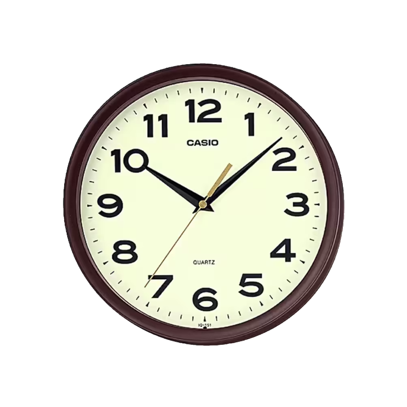 Casio IQ-151-5DF Analog Wall Clock