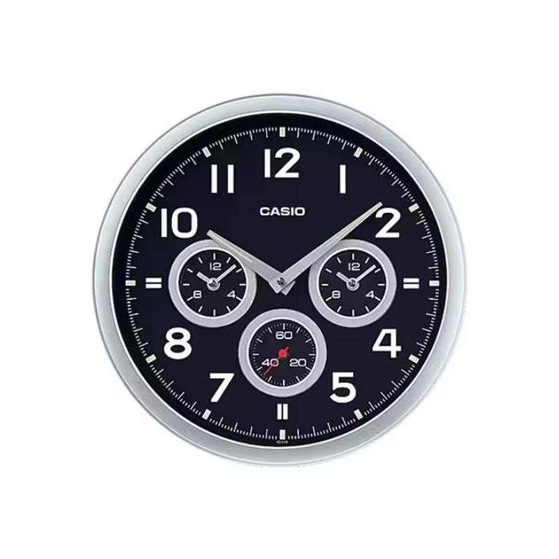 Casio IQ‑90A‑8DF Analog Wall Clock