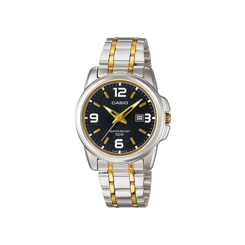 Casio Enticer LTP-1314SG-1AVDF Analog Two-Tone Stainless Steel Women’s Watch