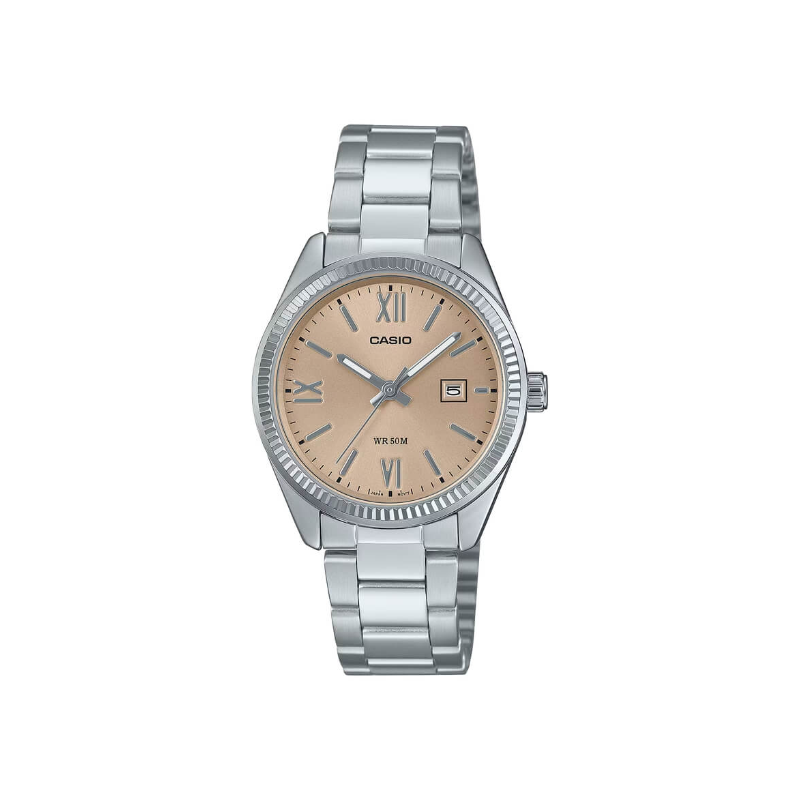 Casio Enticer LTP‑1302DD‑4A2VDF Analog Stainless Steel Women’s Watch