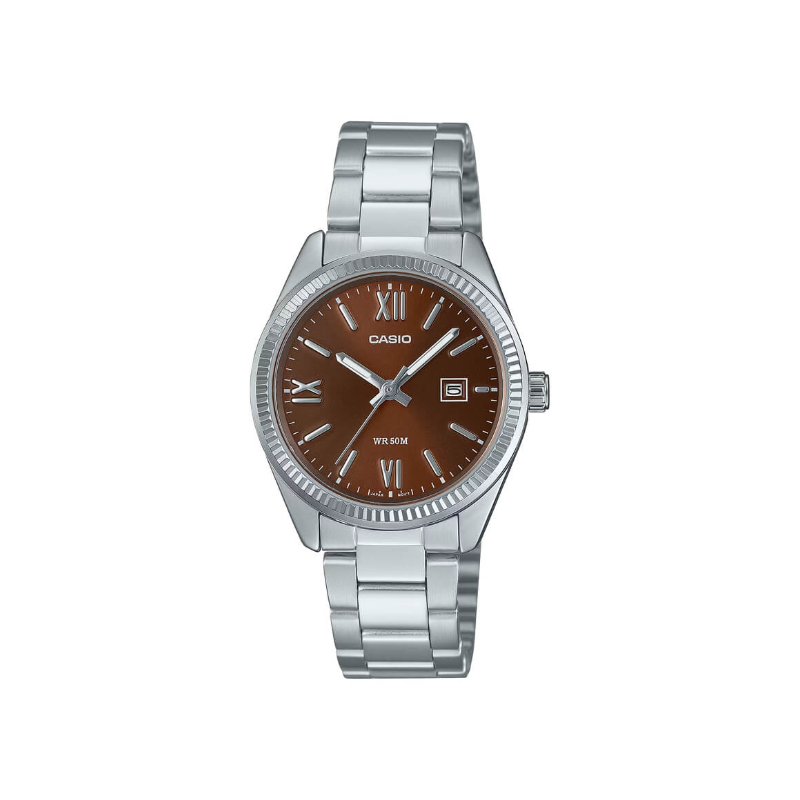 Casio Enticer LTP‑1302DD‑5AVDF Analog Stainless Steel Women’s Watch